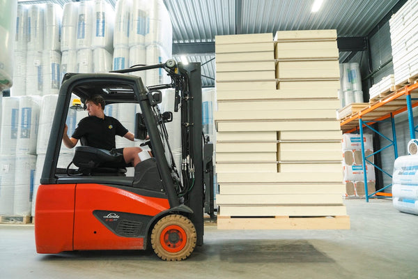 Druksterkte bij isolatiemateriaal
