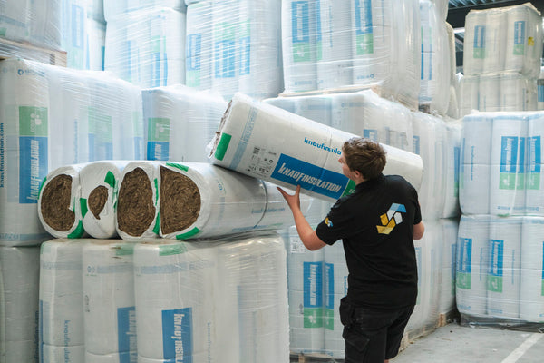 Knauf Naturoll 035 glaswol - 6200x580x120mm - Rd 3,4