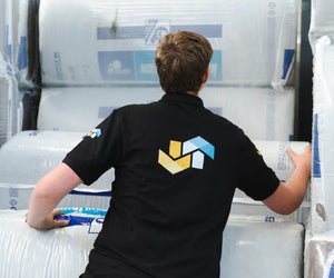 Knauf Acoustifit glaswol - 1350x600x70mm - Rd 1,85 (10pl/pak)