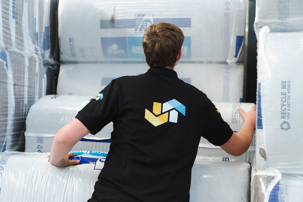 Knauf Acoustifit glaswol - 1350x600x120mm - Rd 3,20 - (6pl/pak)