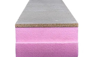XPS kantplank grijs - 1250x300x50+10mm - Rd 1,55
