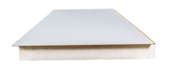 PIR-Afgewerkt - 1290x600x30mm+10mm - Rd 0,91 (0,77m²/pl)
