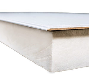 PIR-Afgewerkt - 1290x600x80mm+10mm - Rd 3,18 (0,77m²/pl)