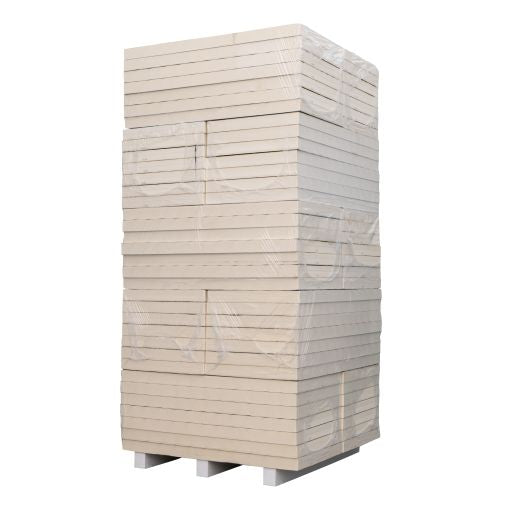 Plaat Recticel Silver PIR - 1200x600x70mm - aluminium cachering - Rd 3,14 (0,72m2)
