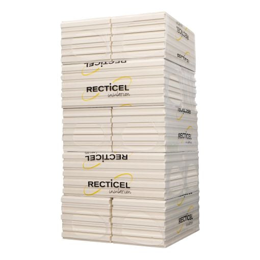 Recticel Eurowall PIR - 1200x600x50mm - aluminium cachering (tand en groef) - Rd 2,25 (10pl/pak)