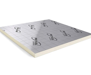 Pak Recticel Silver PIR Afschot 1200x1200x110-120mm - aluminium cachering - Rd 5,20 (2pl/pak)