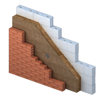 Pallet Knauf Smart Cavity 031 glaswol - 1250x600x160mm - Rd 5,15 (3pl/pak)