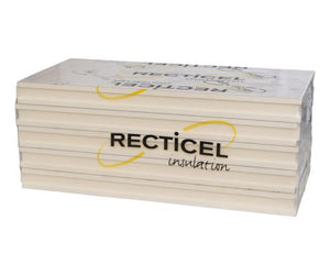 Recticel Eurowall PIR - 1200x600x100mm - aluminium cachering (tand en groef) - Rd 4,50 (5pl/pak)