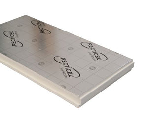 Recticel Eurowall PIR - 1200x600x100mm - aluminium cachering (tand en groef) - Rd 4,50 (5pl/pak)